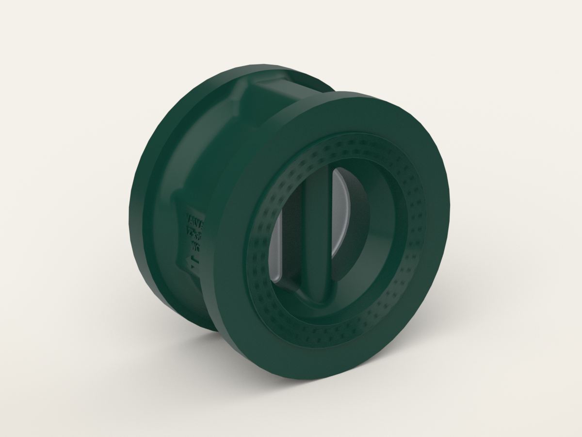 Dual Plate Check Valve – Wafer Type — Valvax